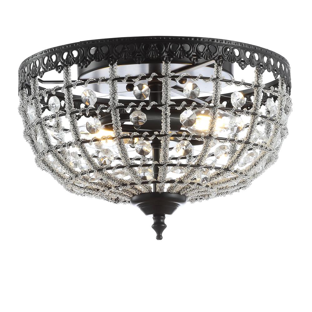 Anita Low Ceiling Metal/Acrylic LED Flush Mount. Picture 1