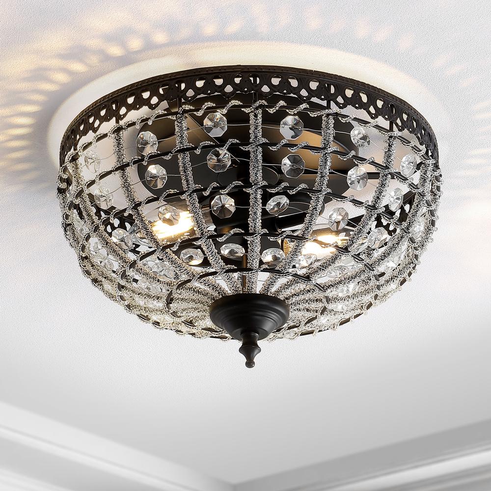 Anita Low Ceiling Metal/Acrylic LED Flush Mount. Picture 4