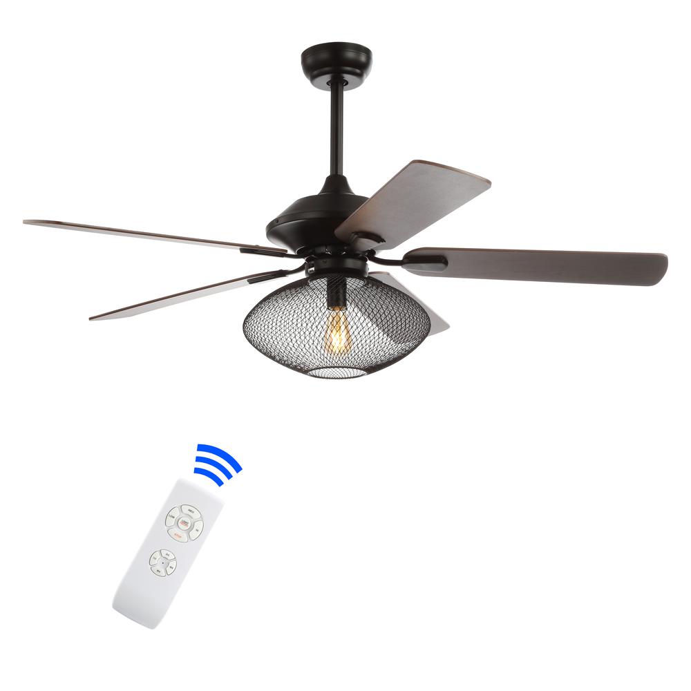 Clift Mid Century Led Ceiling Fan With Remote. Picture 1