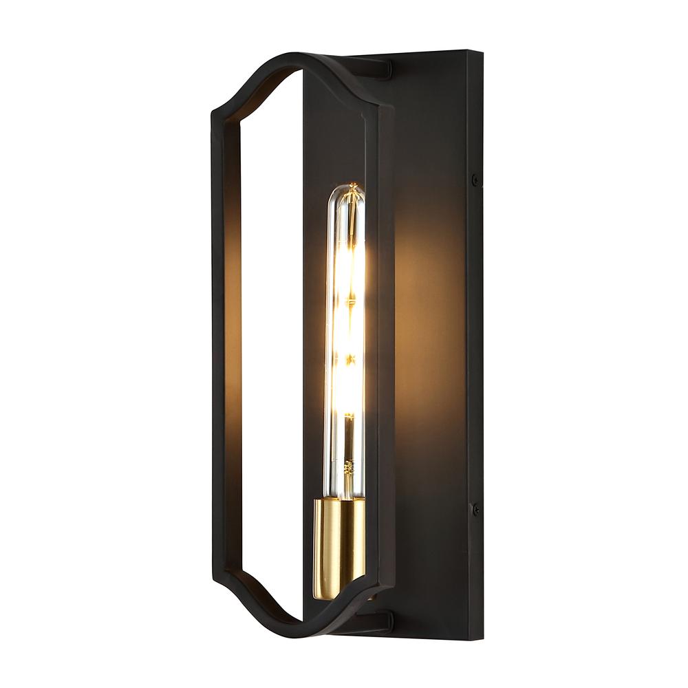 Chloe Modern Bohemian Iron LED Sconce. Picture 5