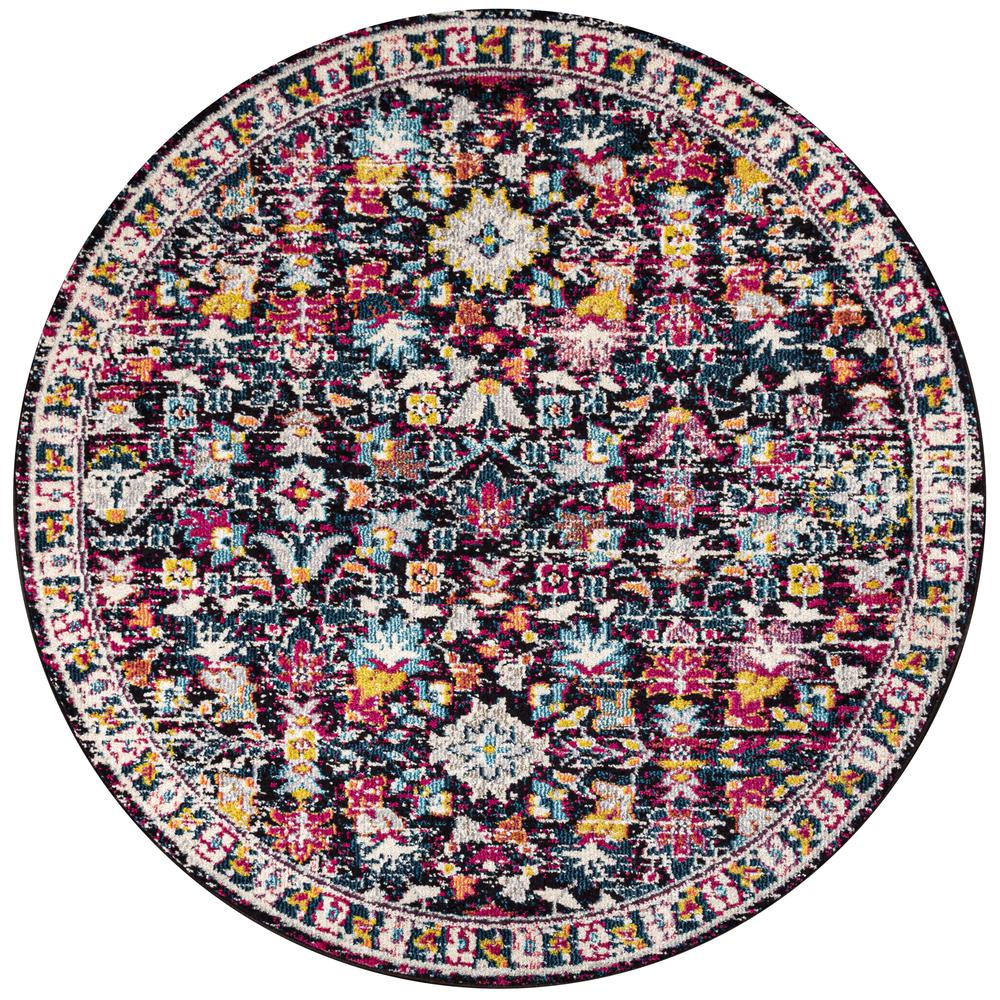 Alfombra Modern Persian Boho Floral Area Rug. Picture 1