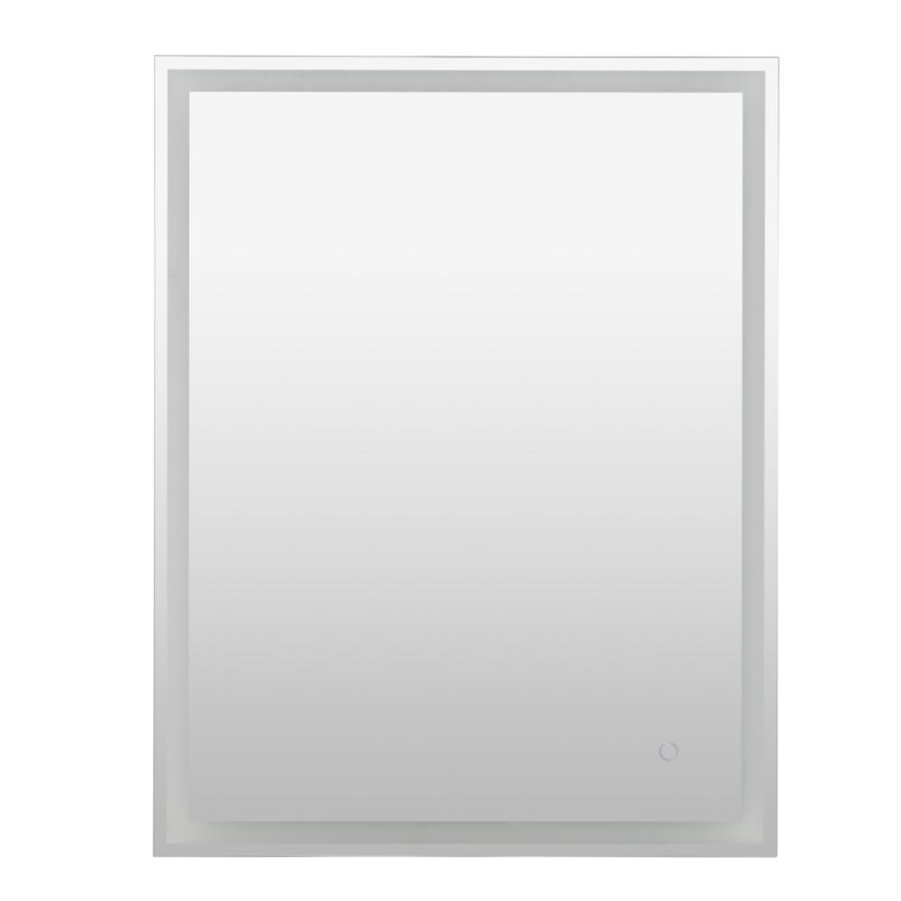 Anti-Fog Aluminum Frontback Lit Tri Color LED Bathroom Vanity Mirror. Picture 16