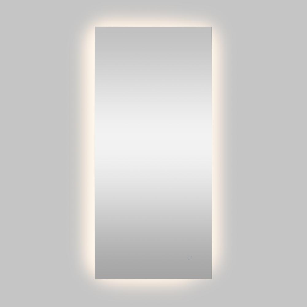 Anti-Fog Aluminum Back Lit Tri Color LED Bathroom Vanity Mirror. Picture 2