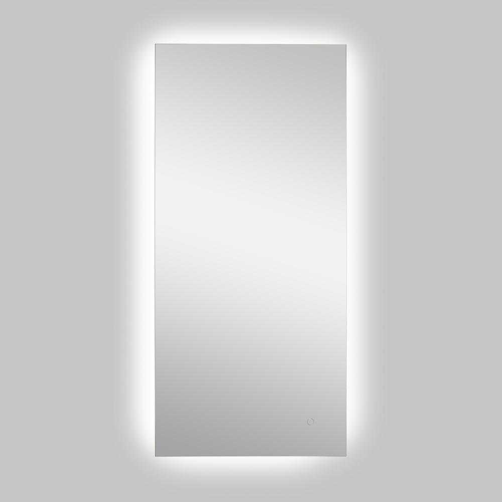 Anti-Fog Aluminum Back Lit Tri Color LED Bathroom Vanity Mirror. Picture 3