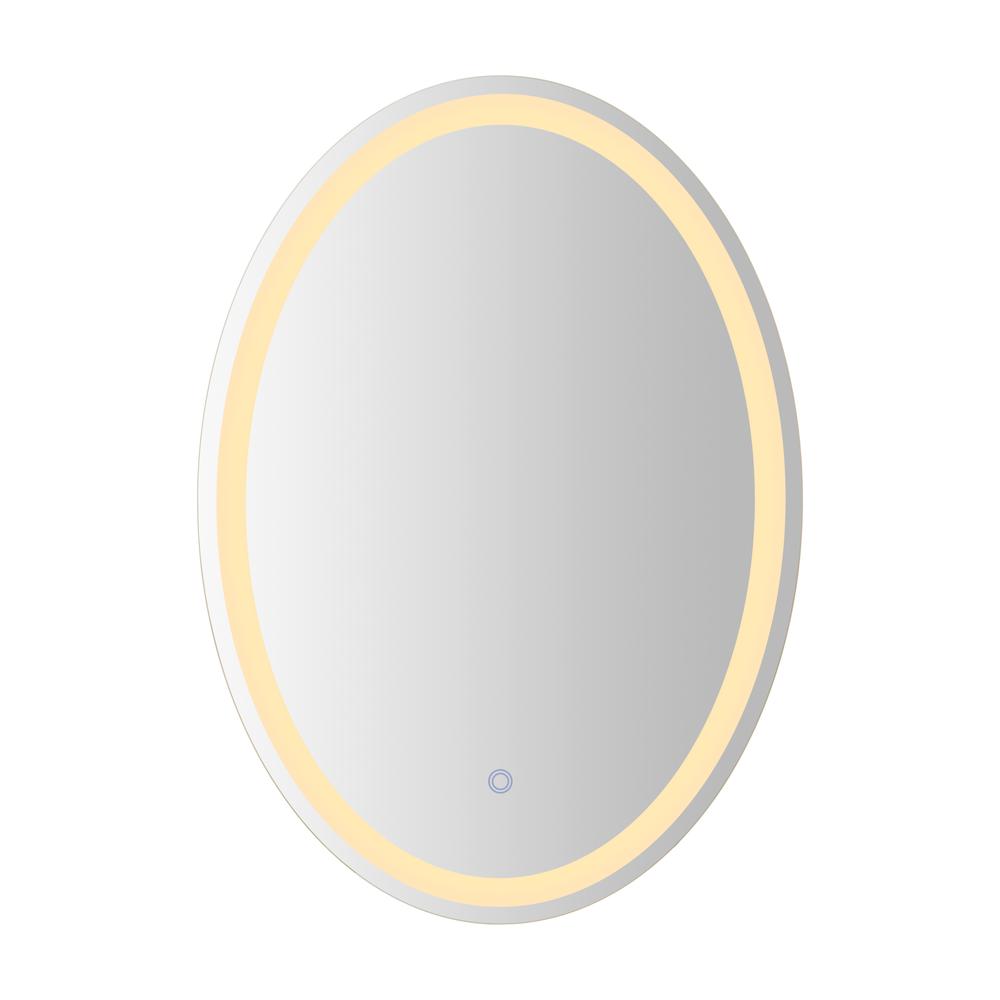 Antifog Front/Back-Lit Tri-Color Bathroom Vanity Mirror. Picture 6