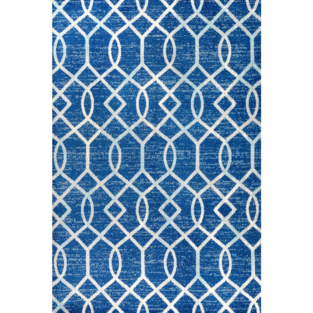Asilah Ogee Fretwork Area Rug. Picture 1