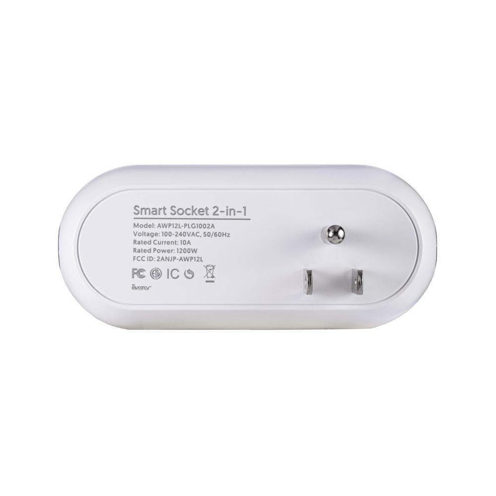 Smart Dual Plug Wifi Remote App Control For Lights Appliances. Picture 5