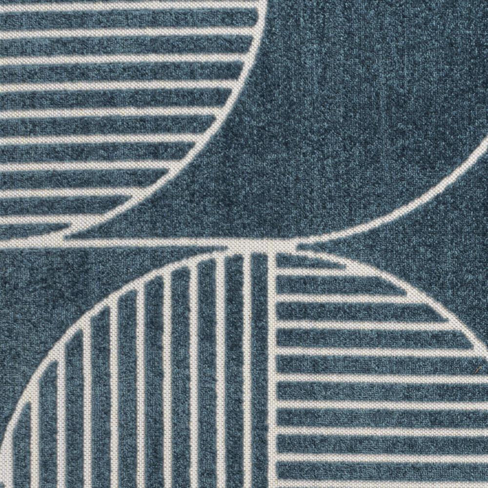 Nordby Geometric Arch Scandi Striped Area Rug. Picture 8