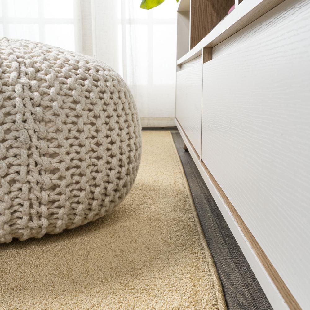 Haze Solid Low-Pile Area Rug. Picture 10