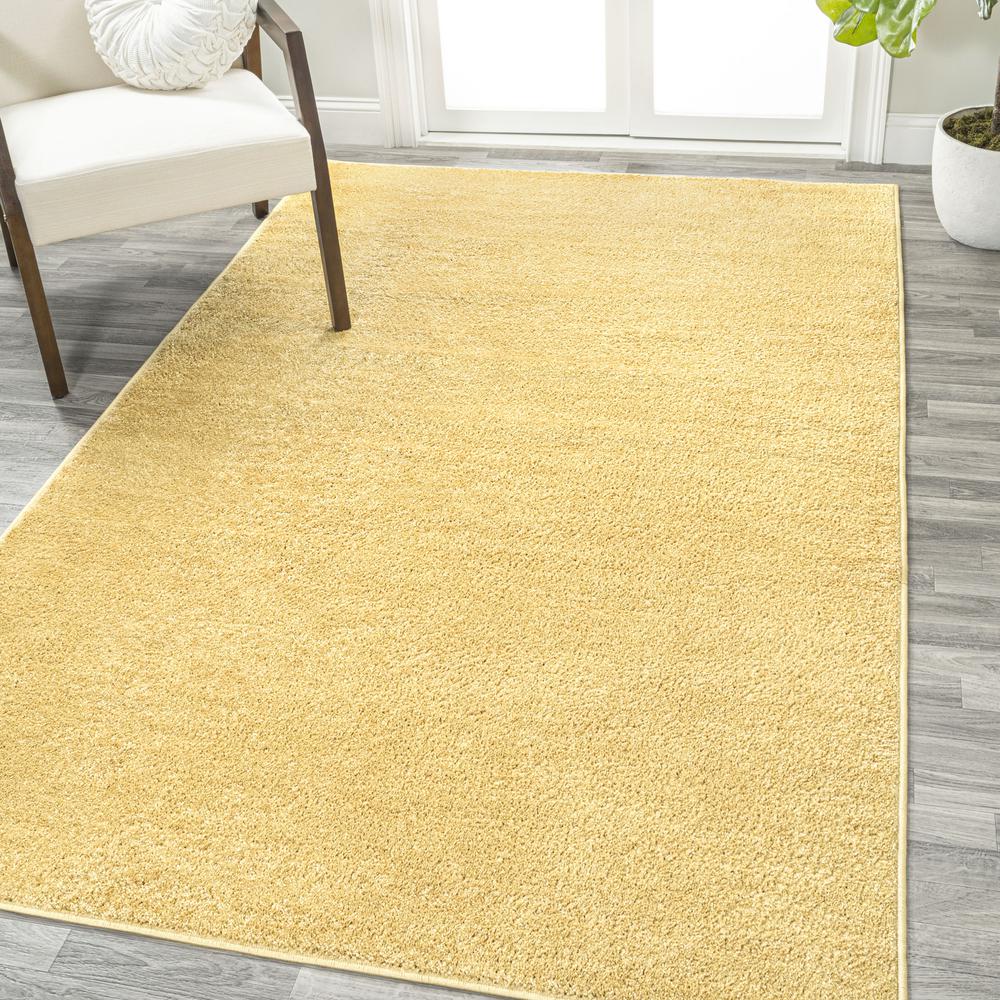 Haze Solid Low-Pile Area Rug. Picture 2