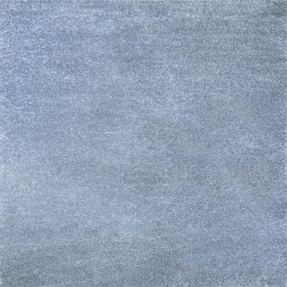 Haze Solid Low Pile Area Rug Classic Blue. Picture 1