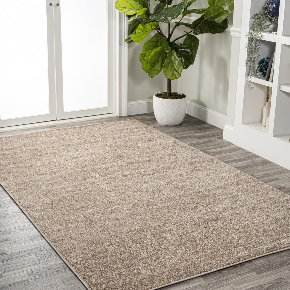 Haze Solid Low-Pile Area Rug. Picture 5