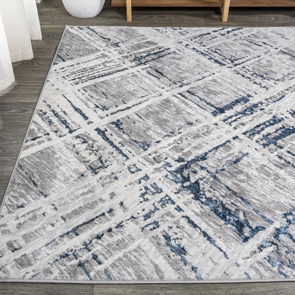 Slant Modern Abstract Area Rug. Picture 4