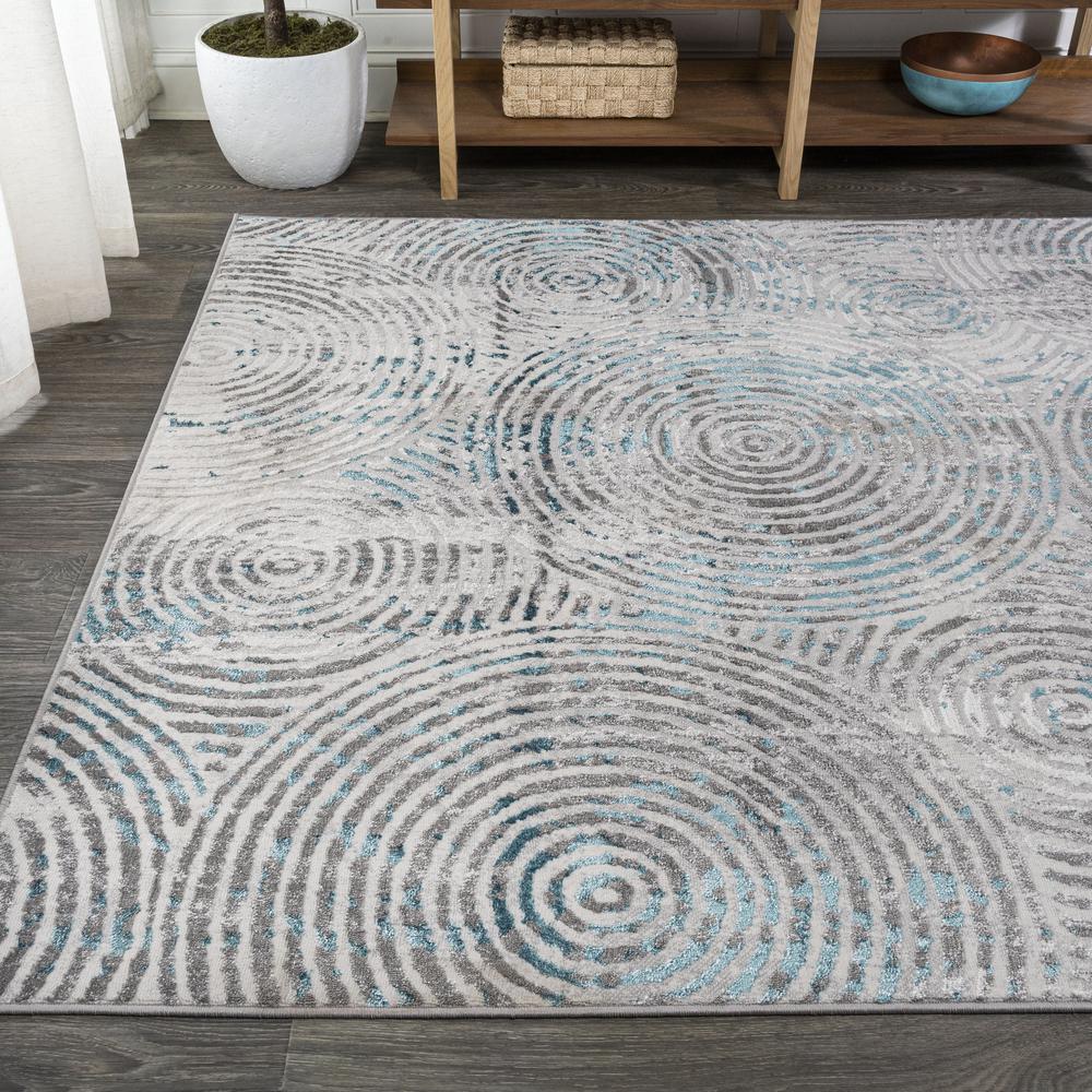 Timeworn Modern Abstract Area Rug. Picture 4