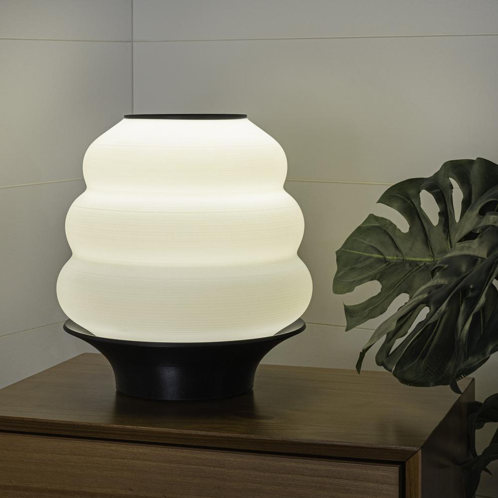 Honey Pot Minimalist Classic Plant-Based PLA 3D Printed Dimmable LED Table Lamp. Picture 4