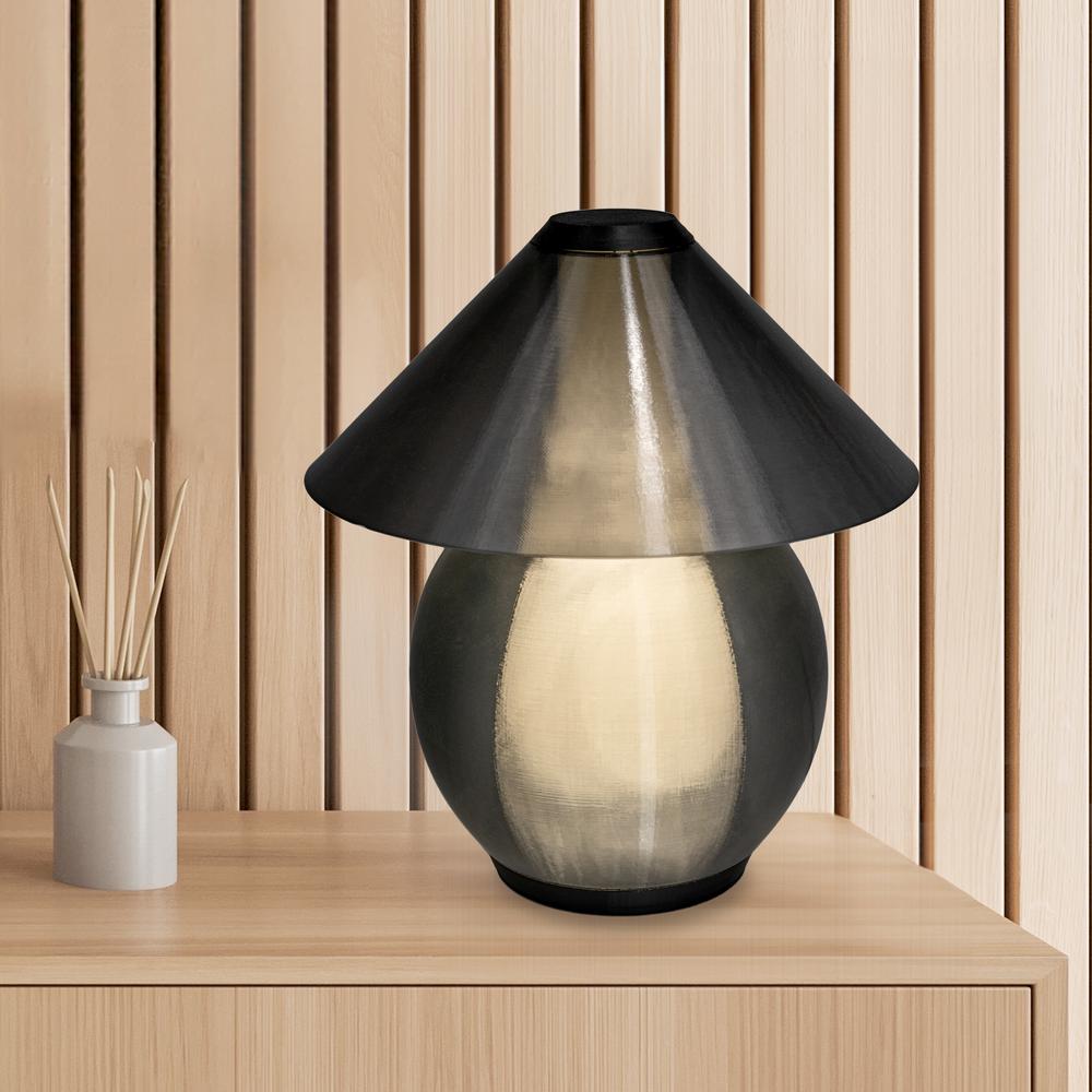 Gema Mid-Century Coastal Plant-Based Pla 3D Printed Dimmable Led Table Lamp. Picture 8