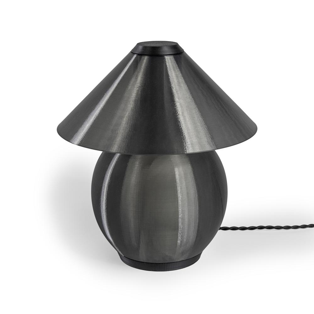 Gema Mid-Century Coastal Plant-Based Pla 3D Printed Dimmable Led Table Lamp. Picture 7