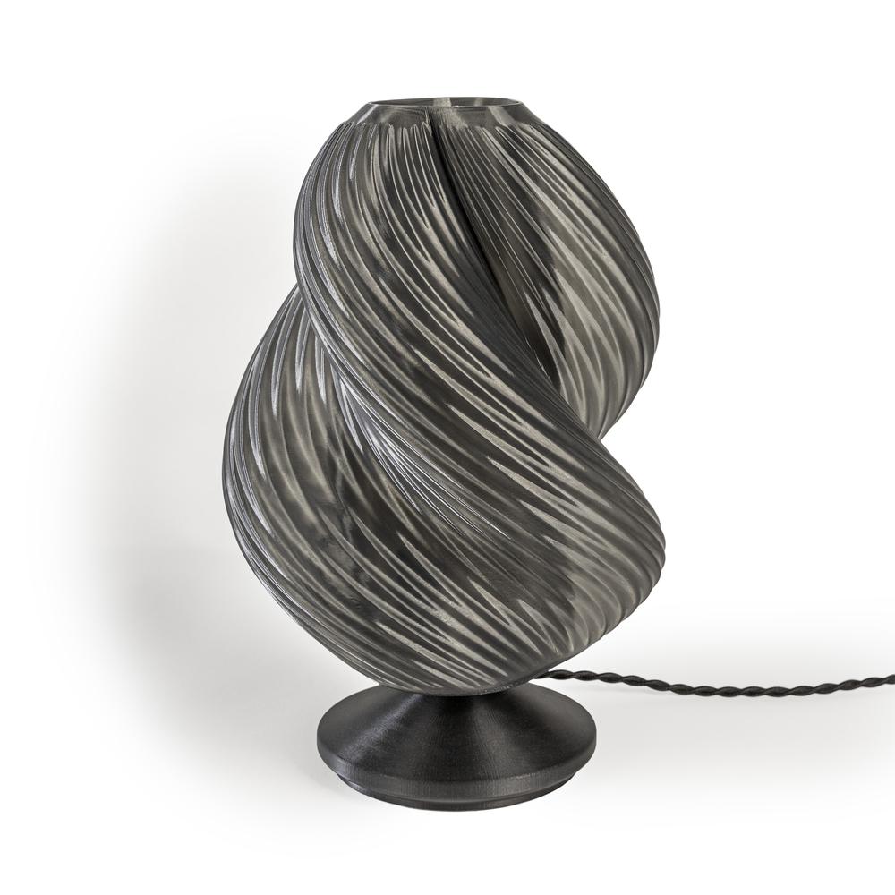 Gema Mid-Century Coastal Plant-Based Pla 3D Printed Dimmable Led Table Lamp. Picture 7