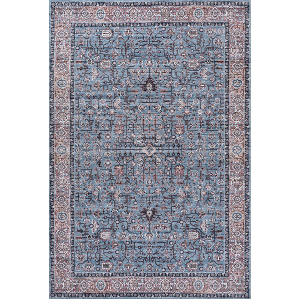 Kemer All-Over Persian Machine-Washable Area Rug. Picture 1