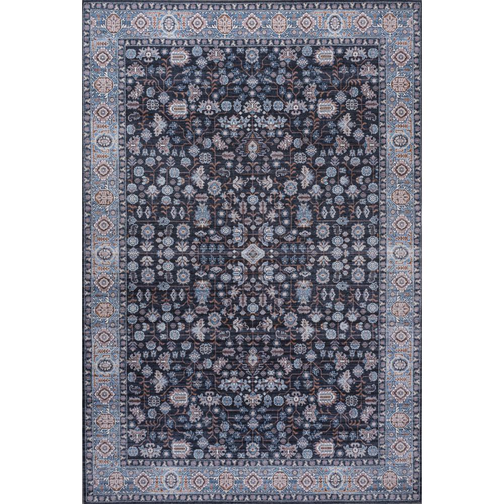 Kemer All-Over Persian Machine-Washable Area Rug. Picture 1