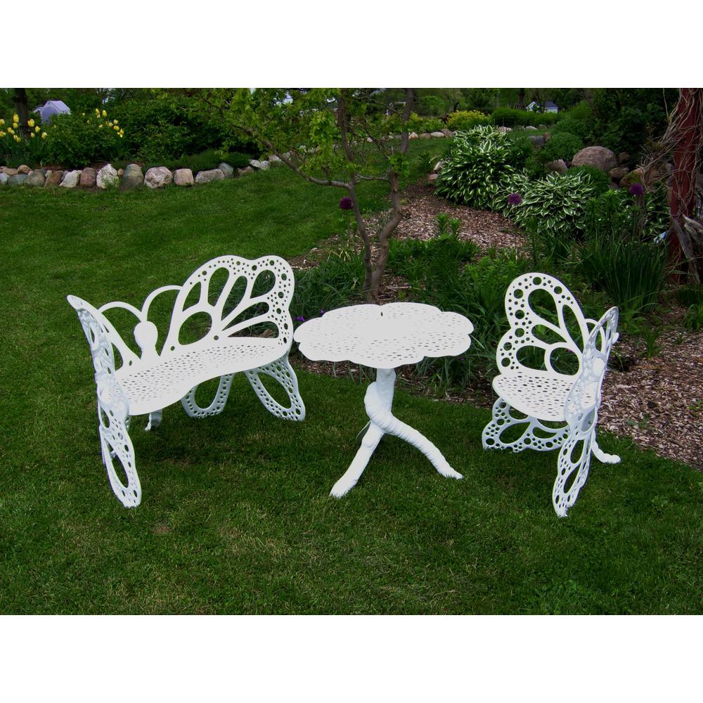 Butterfly Garden Set - white. Picture 2