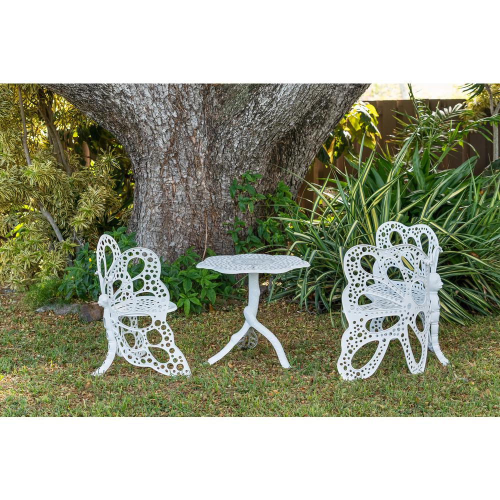 Butterfly Garden Set - white. Picture 3