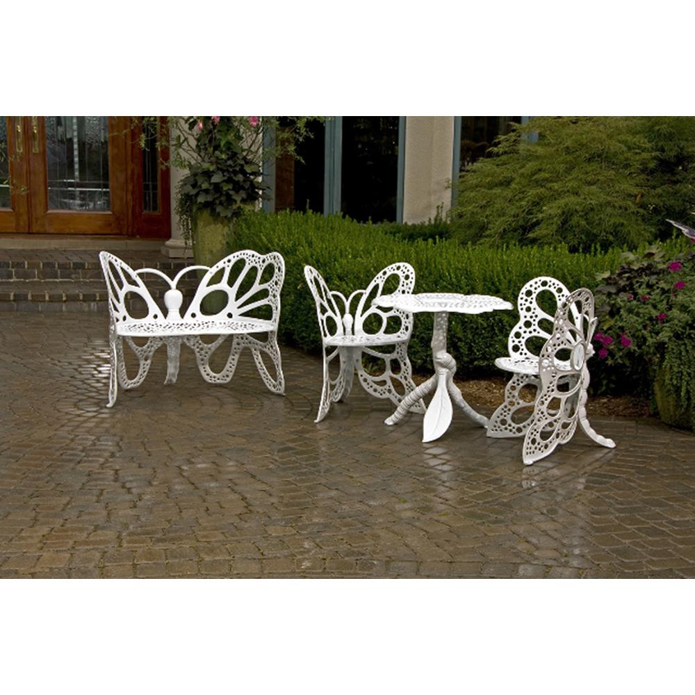 Butterfly Deluxe Garden Set - white. Picture 1