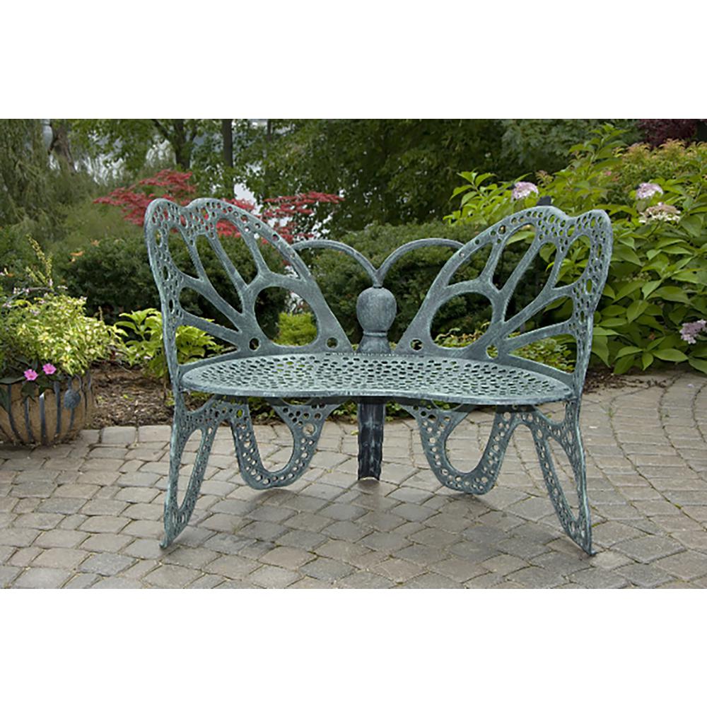 Butterfly Bench Antique. Picture 2