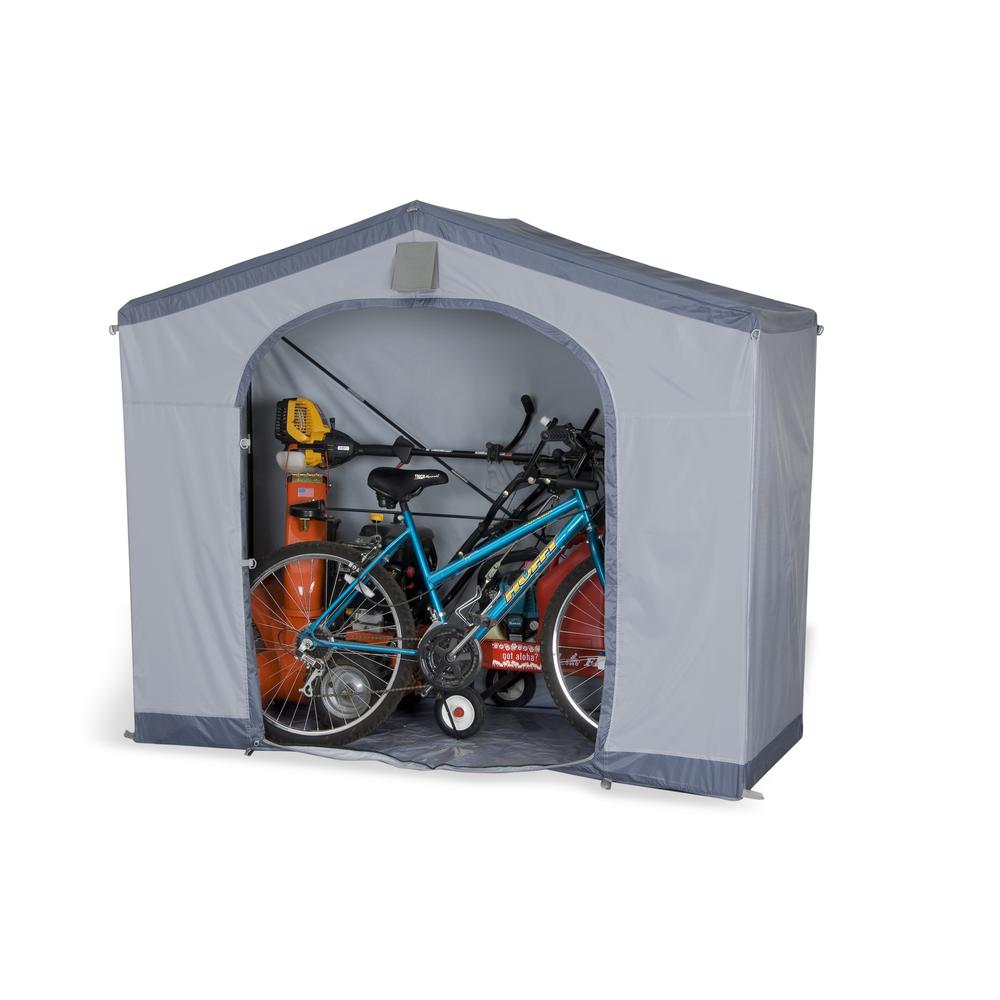 StorageHouse TownHouse Portable Storage Shed. Picture 1