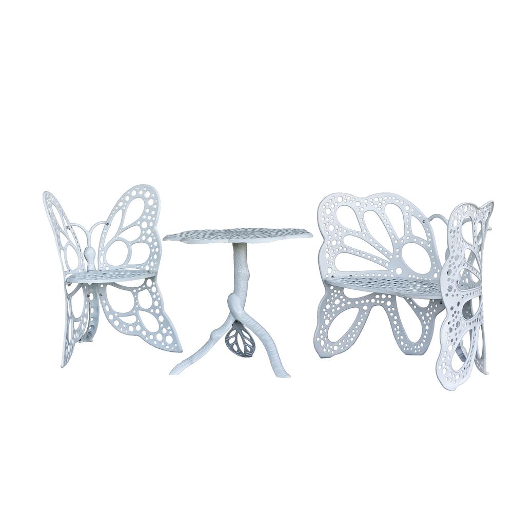 Butterfly Garden Set - white. Picture 1