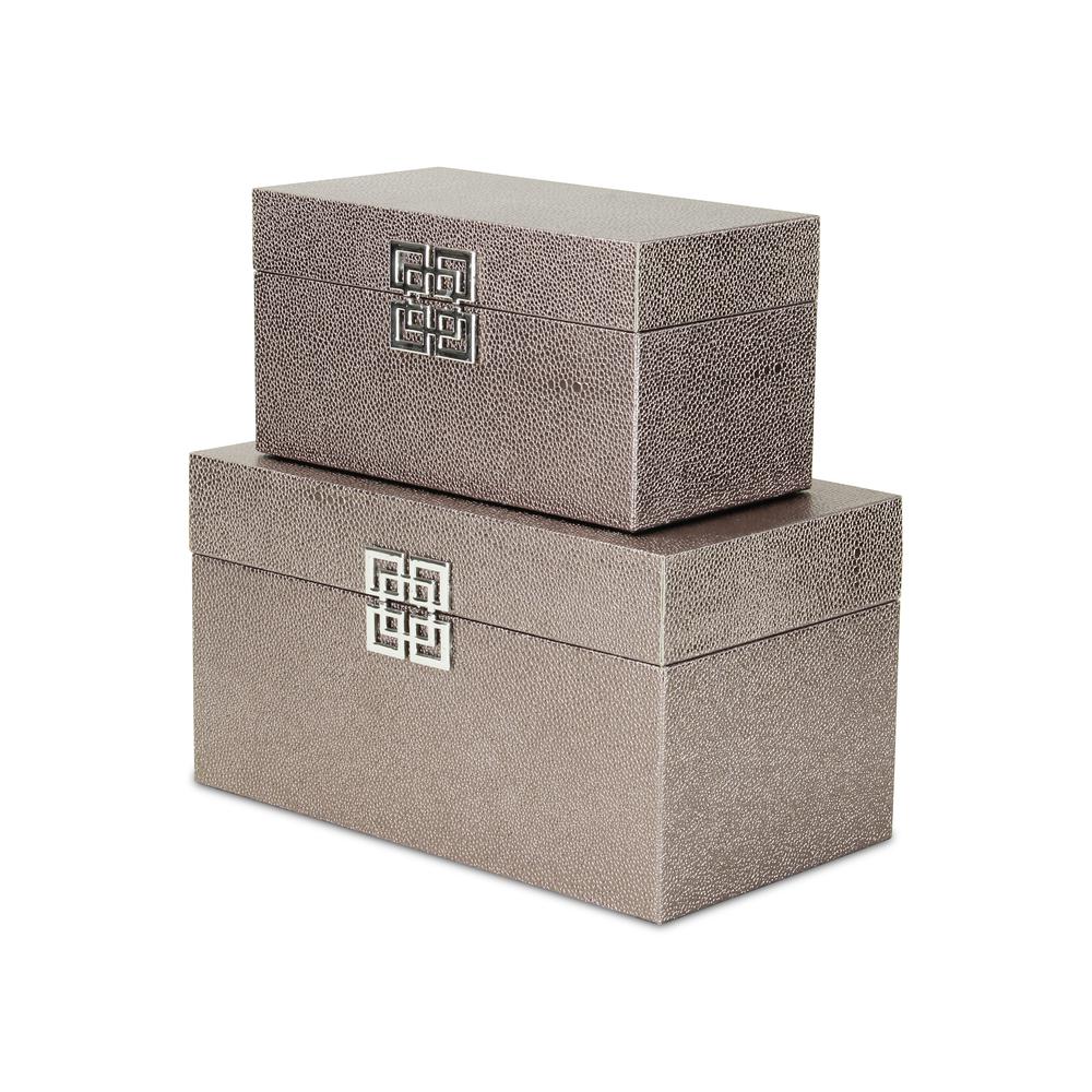 Galena "Double Happiness" Gray Shagreen Box Set. Picture 2
