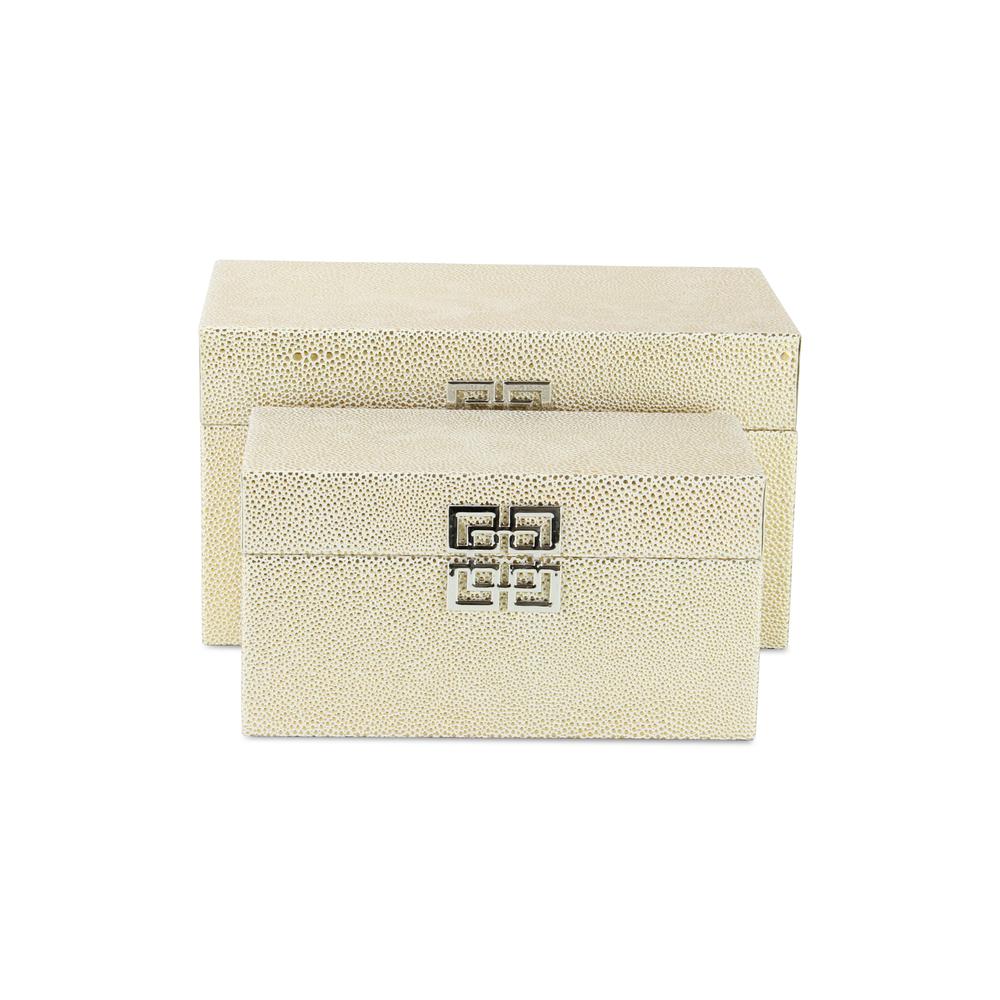 Galena "Double Happiness" White Gold Shagreen Box Set. Picture 7