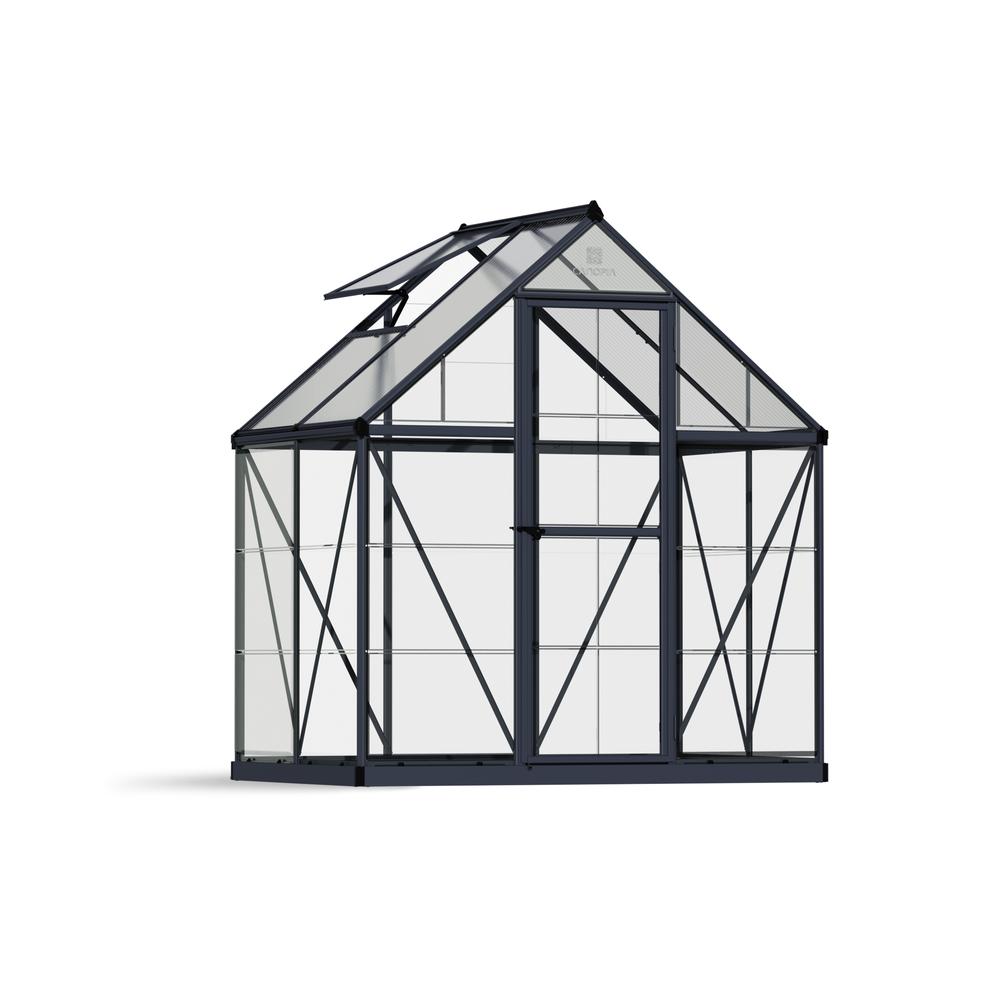 Hybrid 6' x 4' Greenhouse - Silver. Picture 1