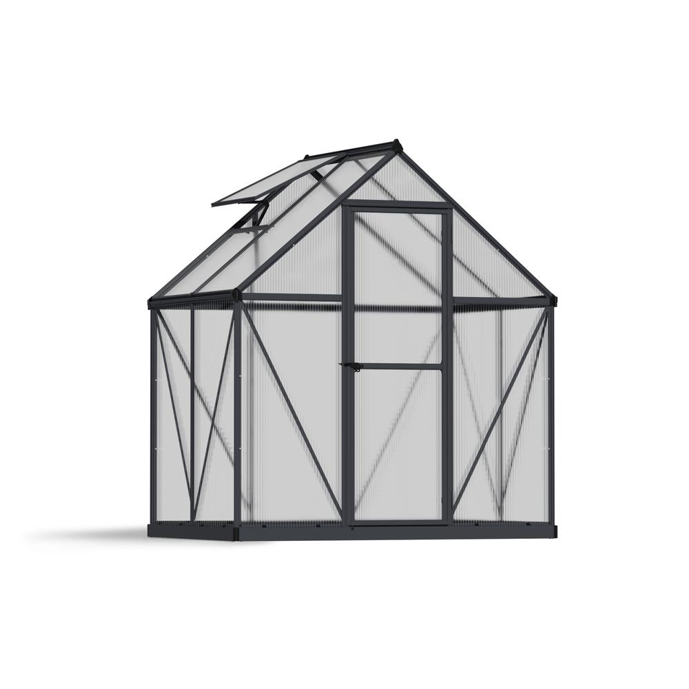 Mythos 6' x 4' Greenhouse - Silver. Picture 1