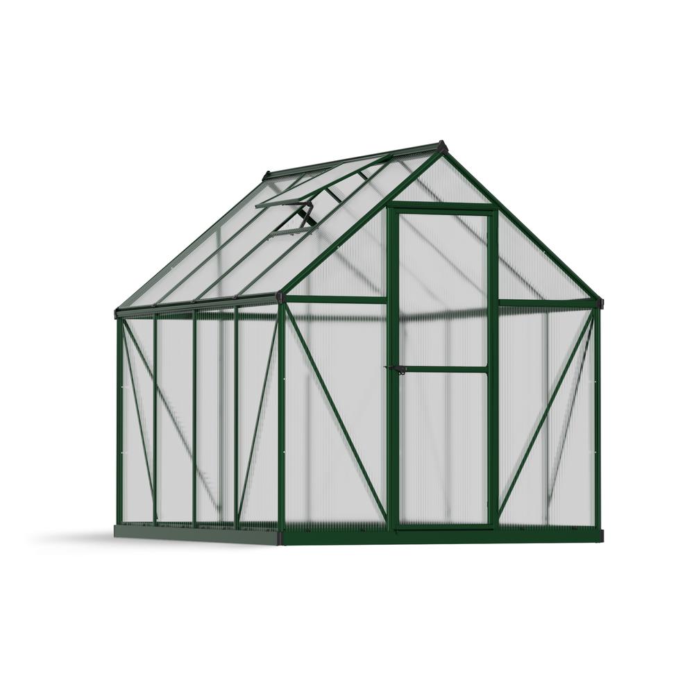 Mythos 6' x 8' Greenhouse - Silver. Picture 22