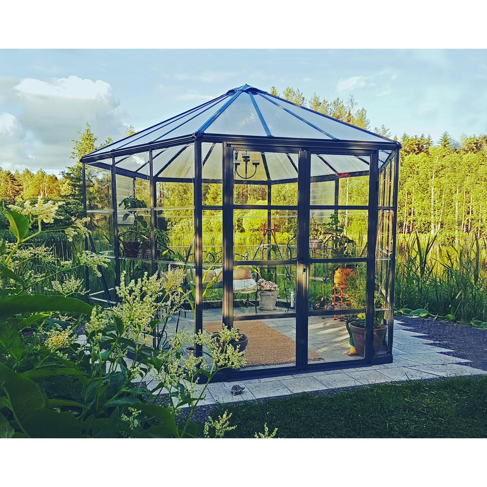 Oasis Hex 12' Greenhouse. Picture 2