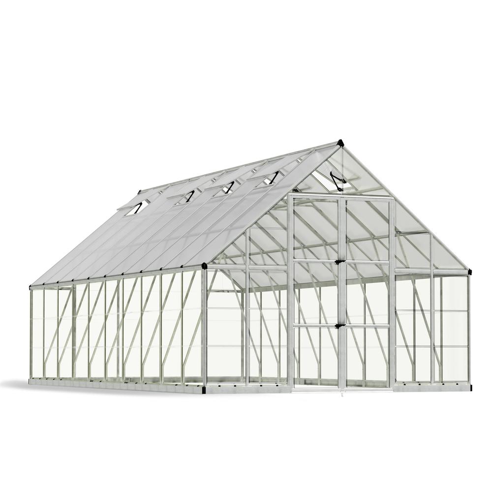 Balance 10' x 20' Greenhouse - Silver. Picture 1