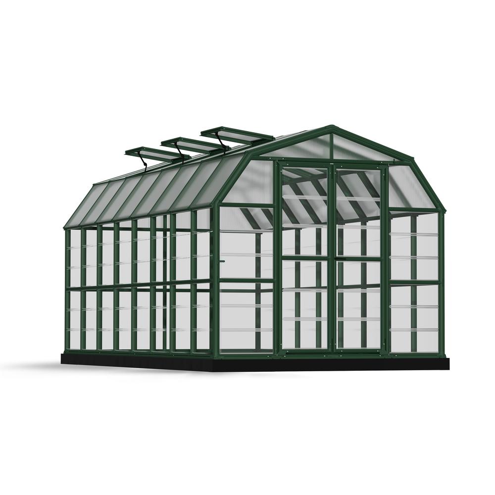 Grand Gardener 8' x 16' Greenhouse - Clear. Picture 1
