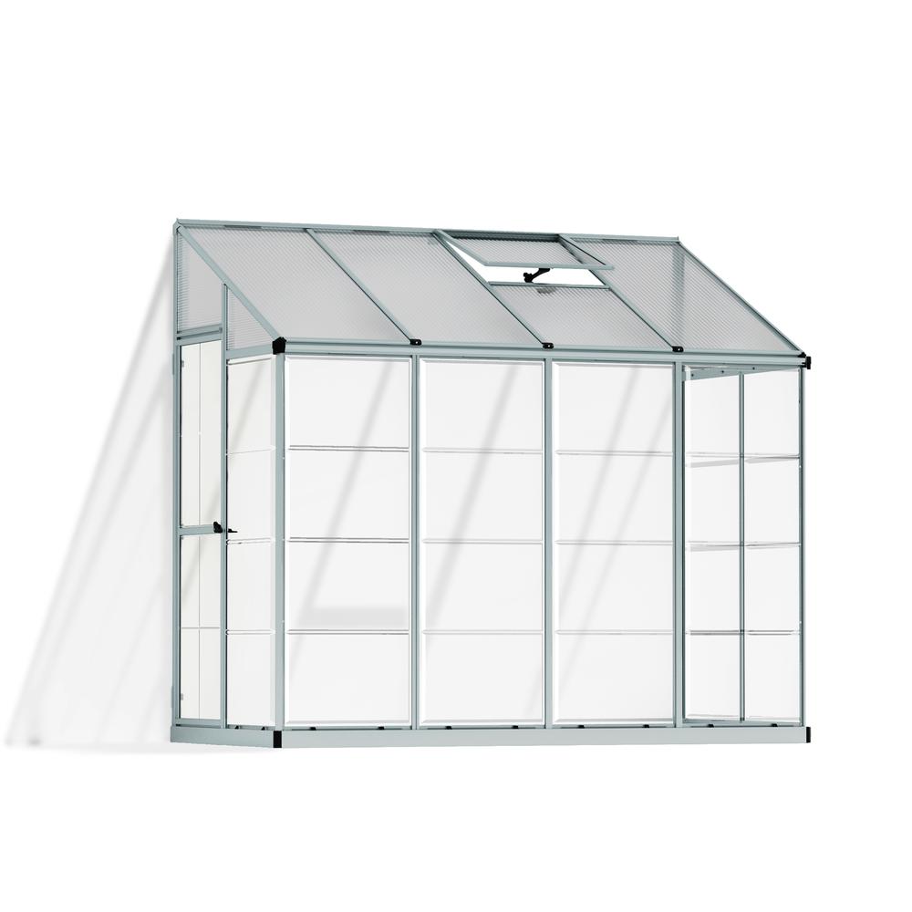 Hybrid Lean-To 4' x 8' Greenhouse. Picture 1