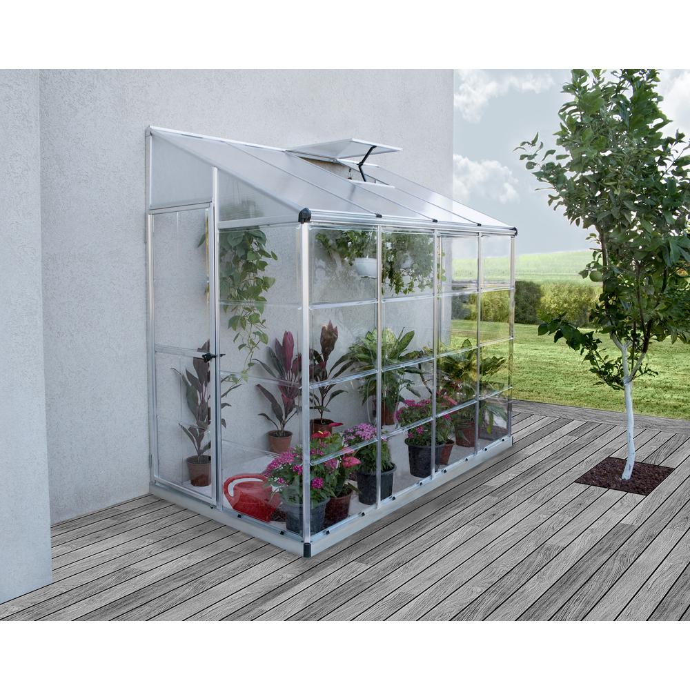 Hybrid Lean-To 4' x 8' Greenhouse. Picture 7
