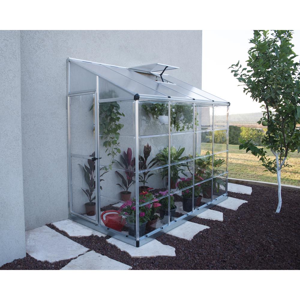 Hybrid Lean-To 4' x 8' Greenhouse. Picture 11