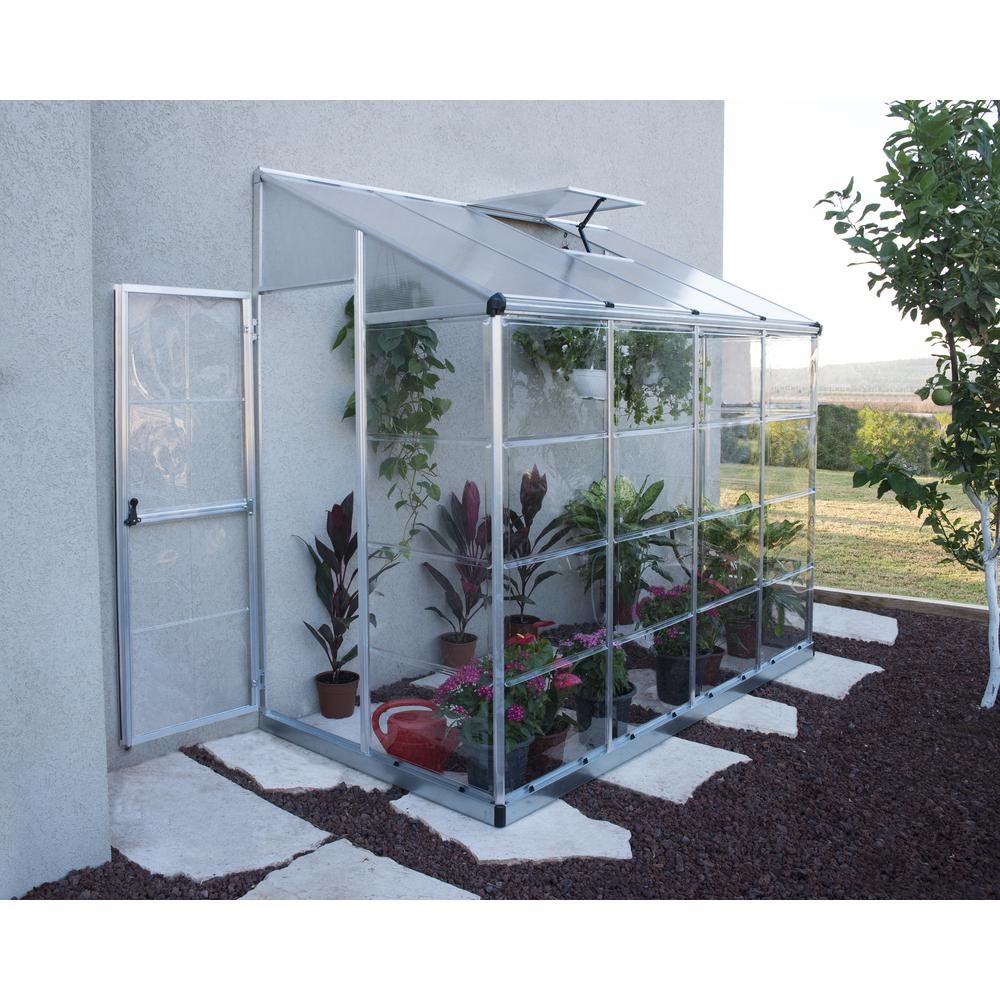 Hybrid Lean-To 4' x 8' Greenhouse. Picture 8