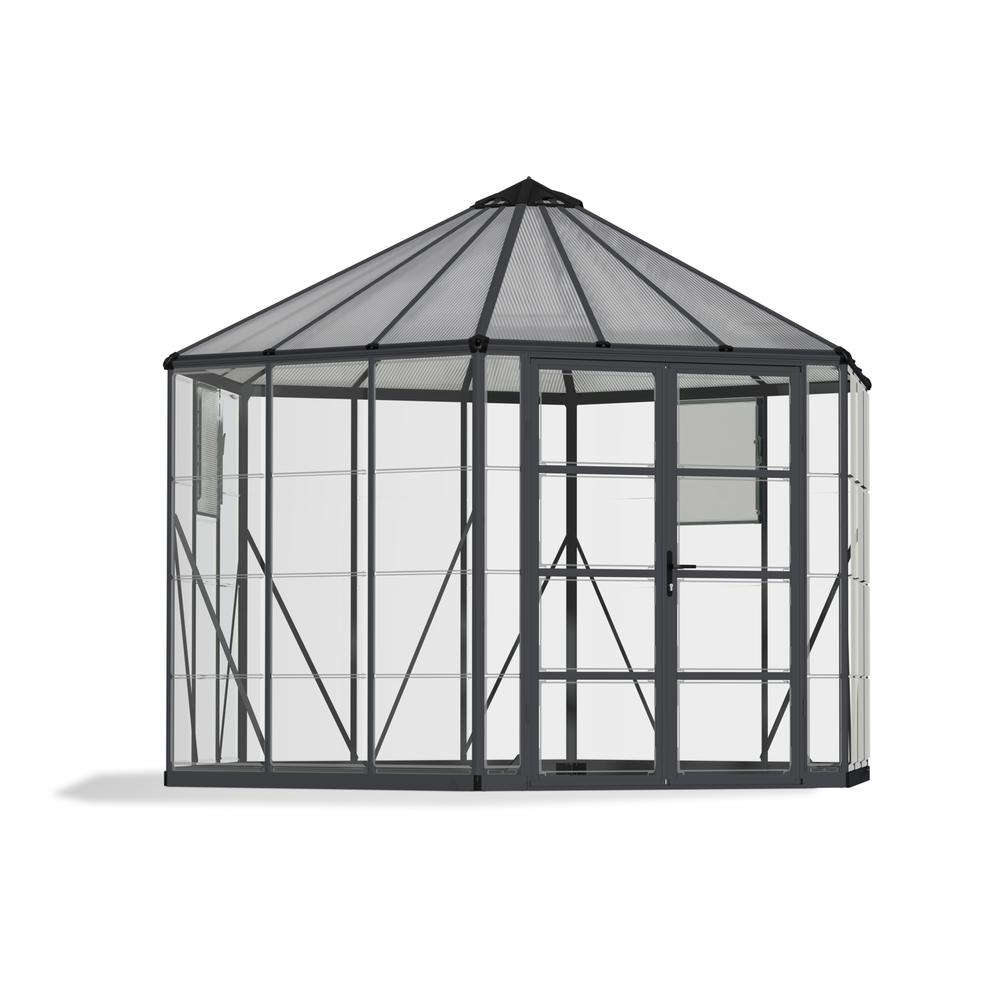 Oasis Hex 12' Greenhouse. Picture 1