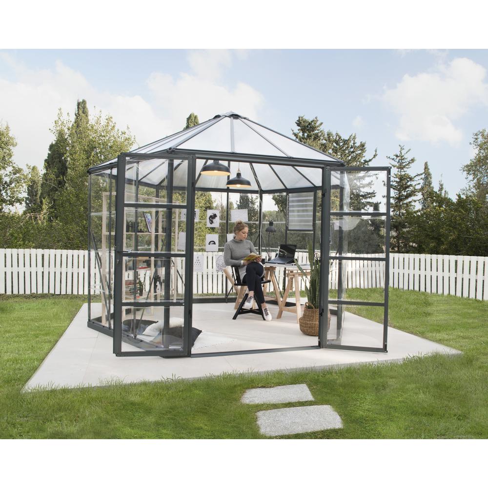 Oasis Hex 12' Greenhouse. Picture 4