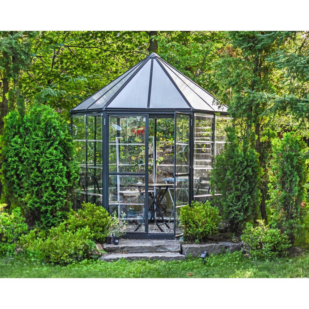 Oasis Hex 7' x 8' Greenhouse. Picture 18