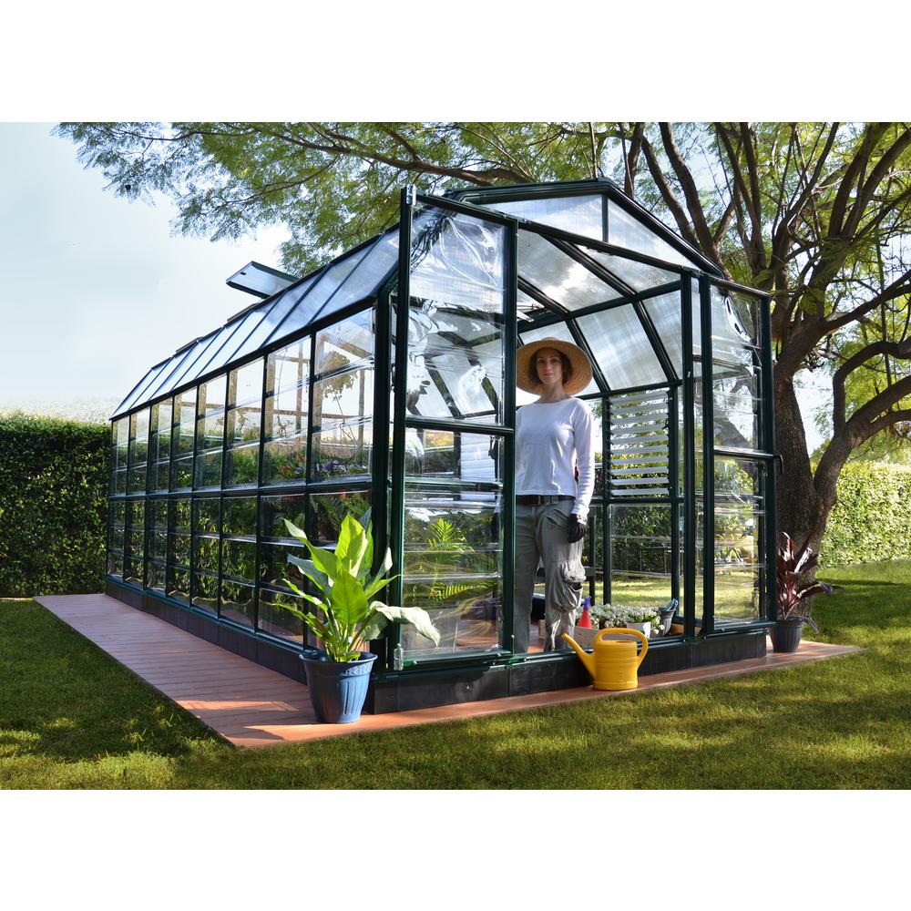 Prestige 8' x 16' Greenhouse - Clear. Picture 7