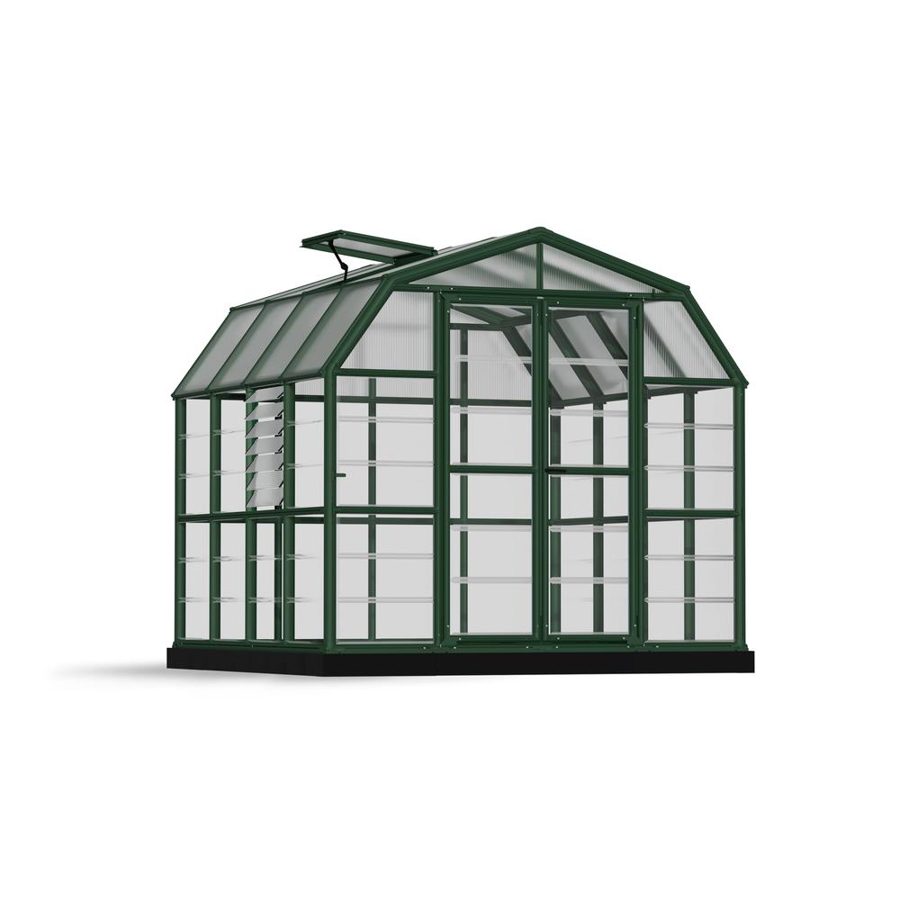 Prestige 8' x 8' Greenhouse - Clear. Picture 1