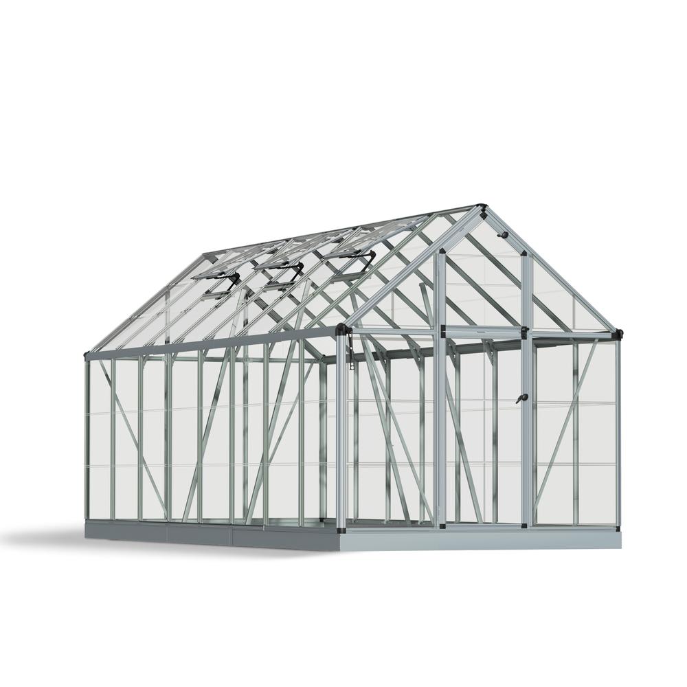 Snap & Grow 6' x 16' Greenhouse - Silver. Picture 1