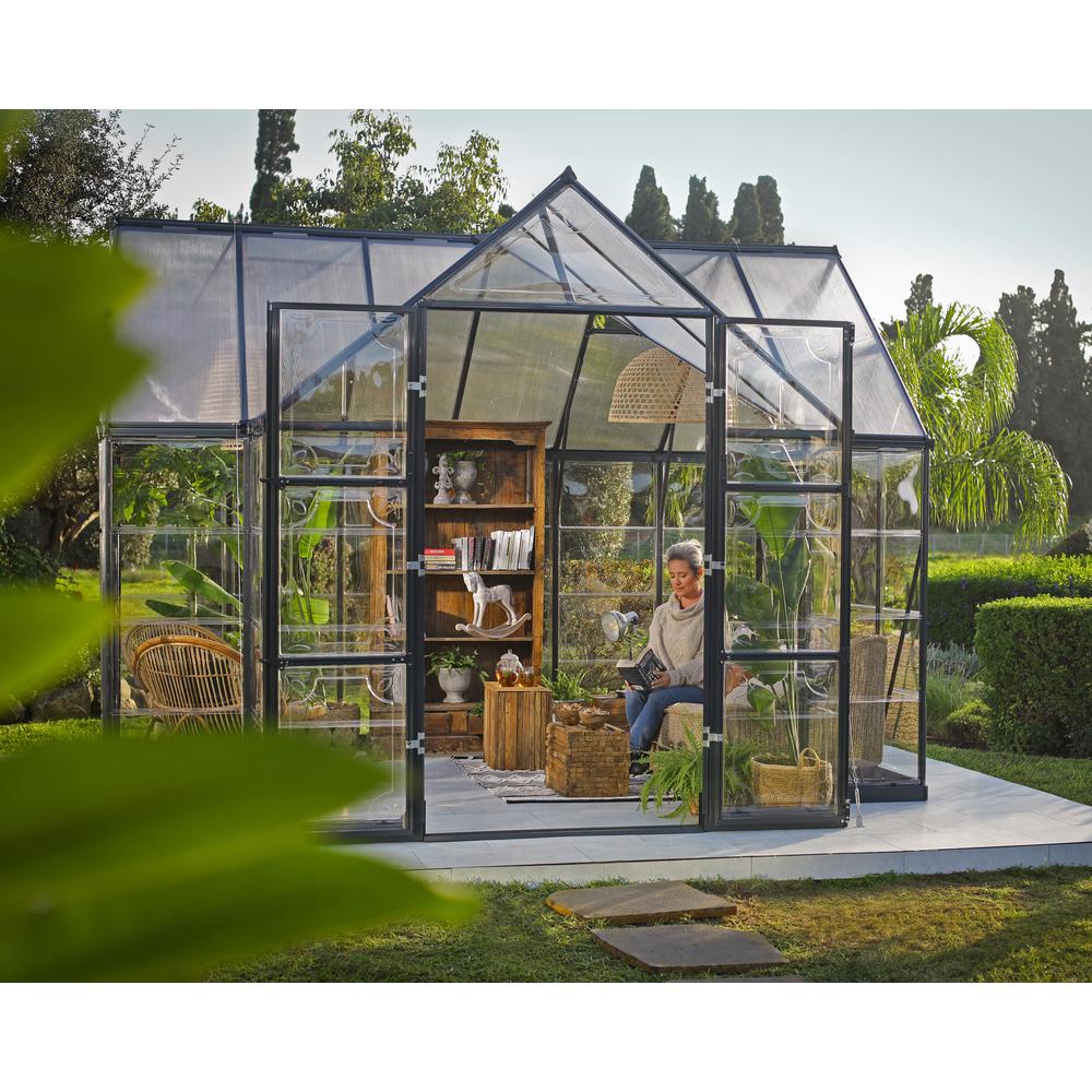 Chalet 12' x 10' Greenhouse. Picture 18