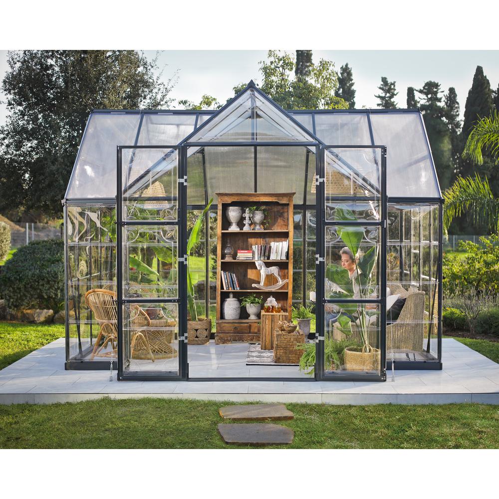 Chalet 12' x 10' Greenhouse. Picture 28